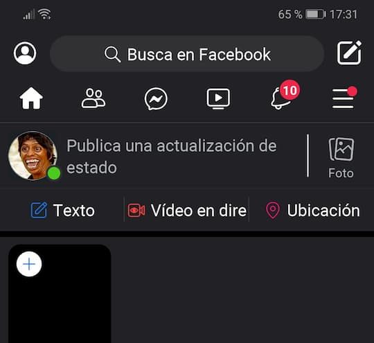 descargar facebook black